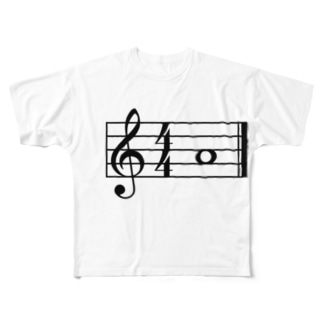次のピアノの発表会で弾く曲 (短っ！) All-Over Print T-Shirt