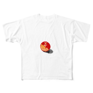 筋ジストロフィーの子がパソコンでデザインしました All-Over Print T-Shirt