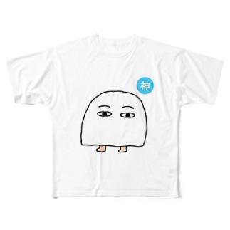 小メジェド（神） All-Over Print T-Shirt