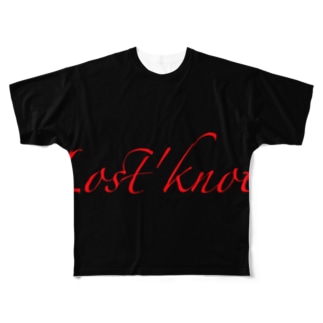 Lost'knot我等ノ婀嘉 All-Over Print T-Shirt