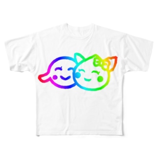 セアTMレインボー All-Over Print T-Shirt