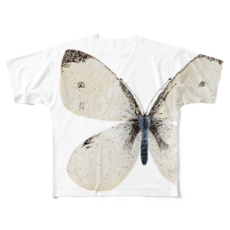 small white All-Over Print T-Shirt