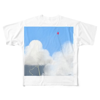 夕立雲 All-Over Print T-Shirt