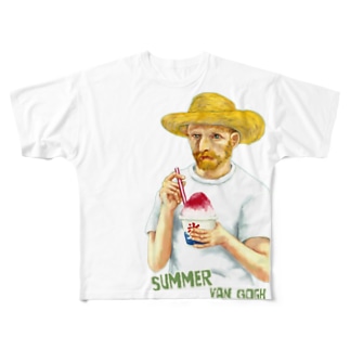 ゴッホの夏 All-Over Print T-Shirt