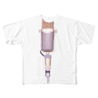 漫才マイク Tシャツ All-Over Print T-Shirt