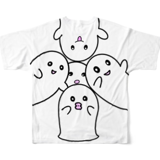 Obake  chan 2 All-Over Print T-Shirt
