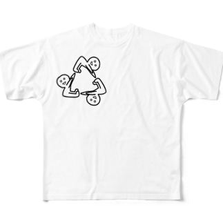 リサイクルマン All-Over Print T-Shirt