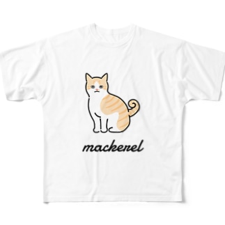 mackerel All-Over Print T-Shirt
