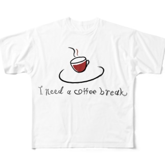coffee break  All-Over Print T-Shirt