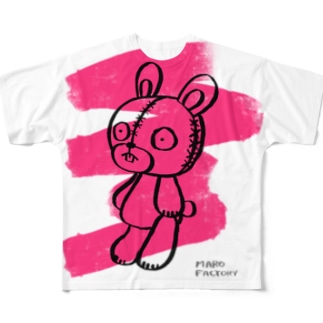 うさぬいぐるみ All-Over Print T-Shirt