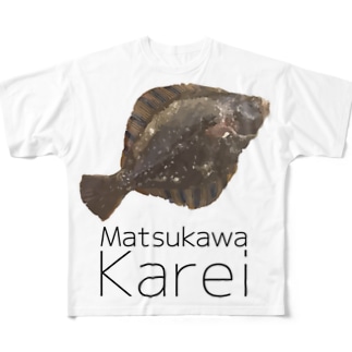 Matsukawa Karei Tシャツ All-Over Print T-Shirt
