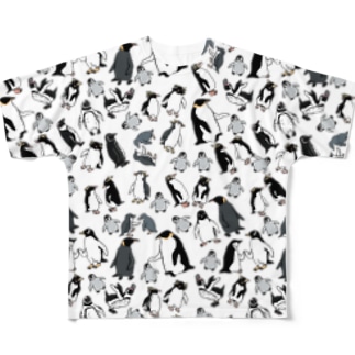 18種類ペンギン All-Over Print T-Shirt