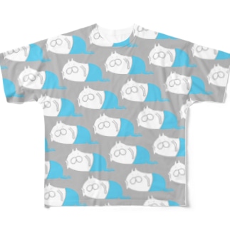 ねこタイツ ソーダ All-Over Print T-Shirt