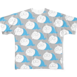 ねこタイツ ソーダ All-Over Print T-Shirt