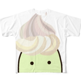 bubble baby hop whip cream All-Over Print T-Shirt