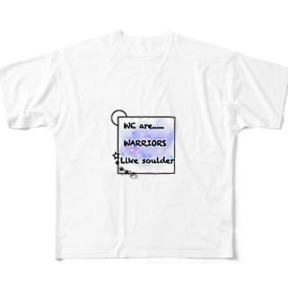 大胆不敵な勇者 All-Over Print T-Shirt
