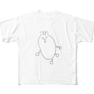 爆盛すたみな豚丼ちゃん・散歩 All-Over Print T-Shirt