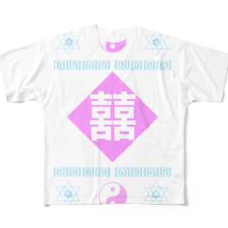 チャイナ All-Over Print T-Shirt