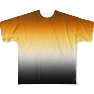 グラデーション　プライドフラッグ　ゲイ　ベア All-Over Print T-Shirt