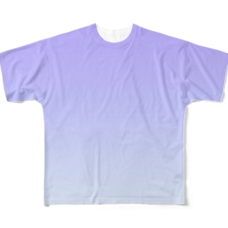 グラデーション Grape Meringue All-Over Print T-Shirt