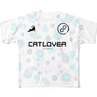 サッカー for catlover_cityFC All-Over Print T-Shirt