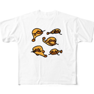 ナマズのゆるいイラスト All-Over Print T-Shirt