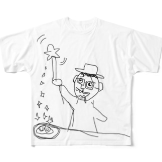 魔法をかけるおおたか氏 All-Over Print T-Shirt