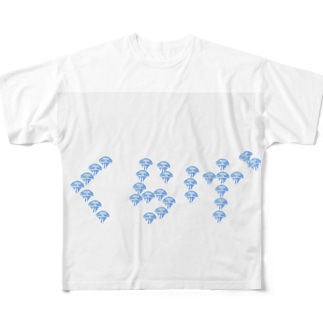 クラゲ🌊 All-Over Print T-Shirt