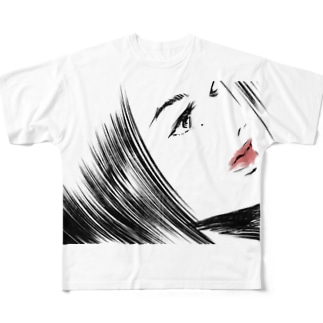秋桜 All-Over Print T-Shirt