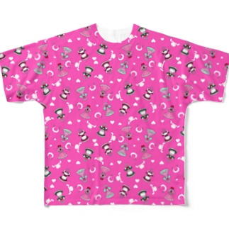メイド服のフルグラTシャツーピンク All-Over Print T-Shirt
