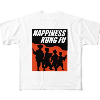 HAPPINESS KUNG FU All-Over Print T-Shirt