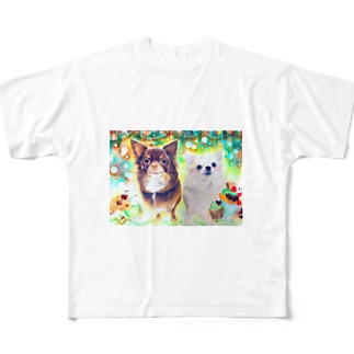チワワさん All-Over Print T-Shirt