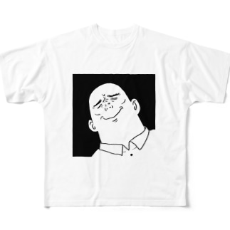 どうしようもない感情おじさん All-Over Print T-Shirt