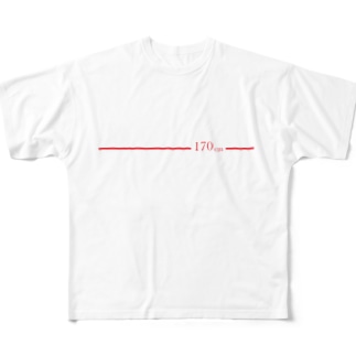 170cm フルグラフィックTシャツ