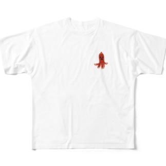 タコさんウインナ（ワンポイント） All-Over Print T-Shirt