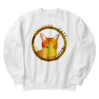 ordinary cats01h.t.(秋) Heavyweight Crew Neck Sweatshirt