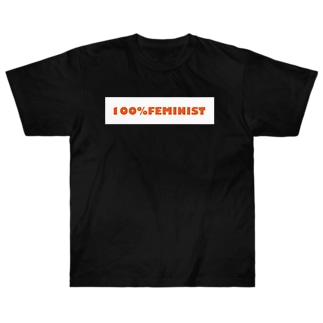 100%FEMINIST Heavyweight T-Shirt