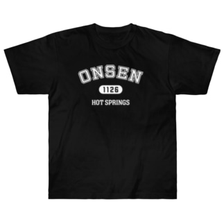 ONSEN (ホワイト) Heavyweight T-Shirt