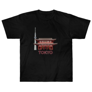 東京 浅草 Heavyweight T-Shirt