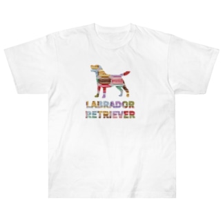 ラブラドールレトリバー　マカロン Heavyweight T-Shirt