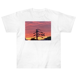 sunset, my town Heavyweight T-Shirt