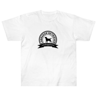 ラブラドール シルエット　エンブレム Heavyweight T-Shirt