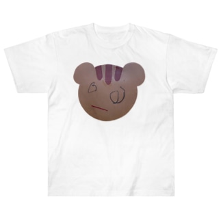 パンダのリス Heavyweight T-Shirt
