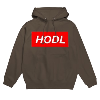 HODLシリーズ(RED&WHITE) Hoodie