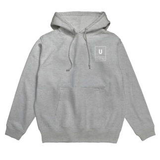 Univer FACE パーカー　gray Hoodie