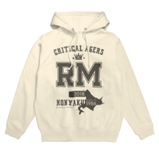 CRITICAL AGERS RM（グレーロゴ） Hoodie