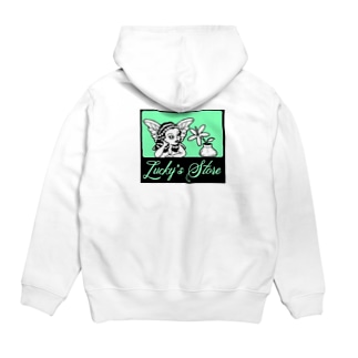 lucky's store tee 2 パーカー
