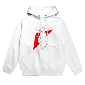 Red Girl(ﾊﾟｰｶｰ) Hoodie
