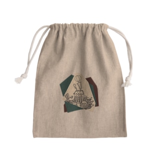 バルーン Mini Drawstring Bag