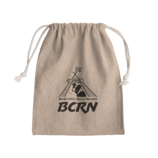 BCRN-westオリジナルロゴ黒 Mini Drawstring Bag